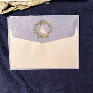 Elegant Dove Greeting Card with Envelope. Recycled.